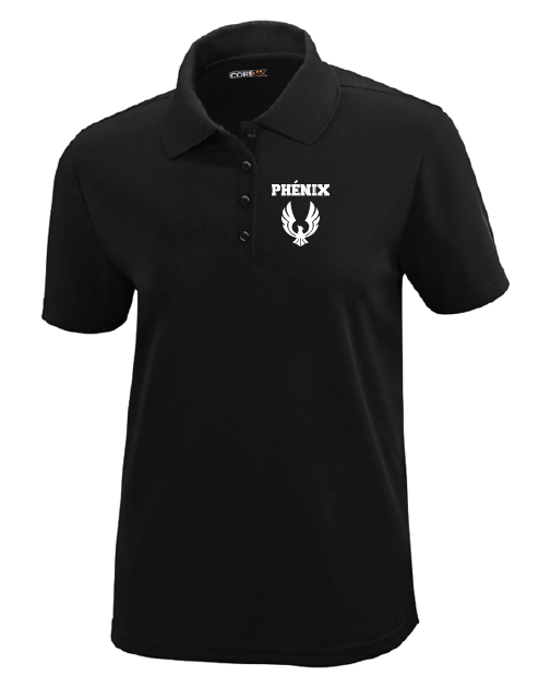 Polo performance piqué pour femme